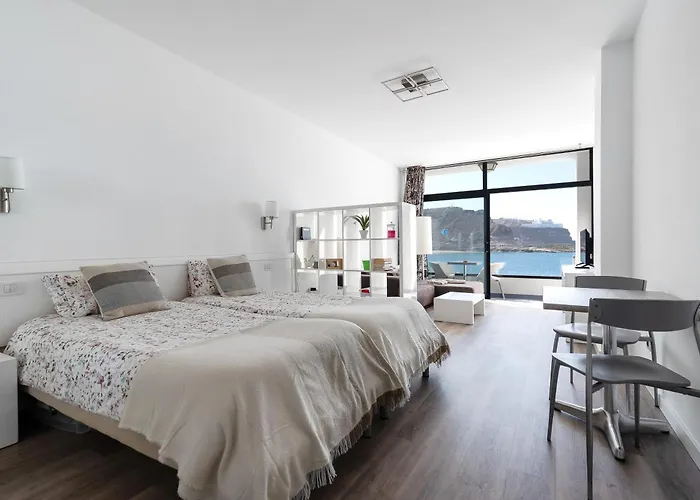 דירה Home2book Gorgeous Oceanfront Mogan, Views